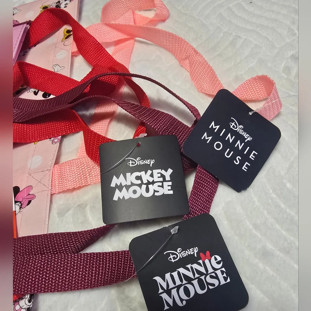 MICKEY AND MINNIE Shopping Bags. 19.5